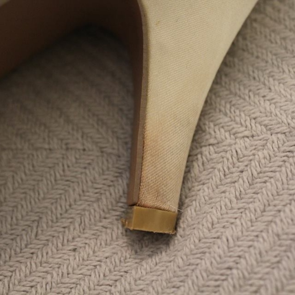 Gold Rhinestone Pumps - Picture 3 of 5